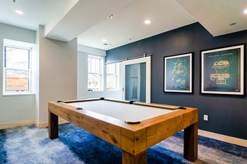 Billiards room